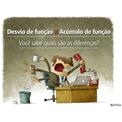 Desvio ou acúmulo de função, qual a diferença?